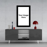 Bordered Custom Print on Glass.