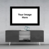 Bordered Custom Print on Glass.