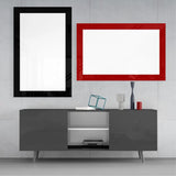 Bordered Custom Print on Glass.