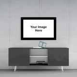 Bordered Custom Print on Glass.