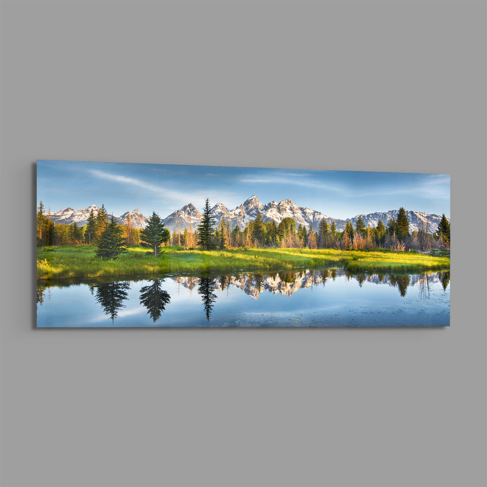 Spring Glass Wall Art (36"x14") lifestyle preview E