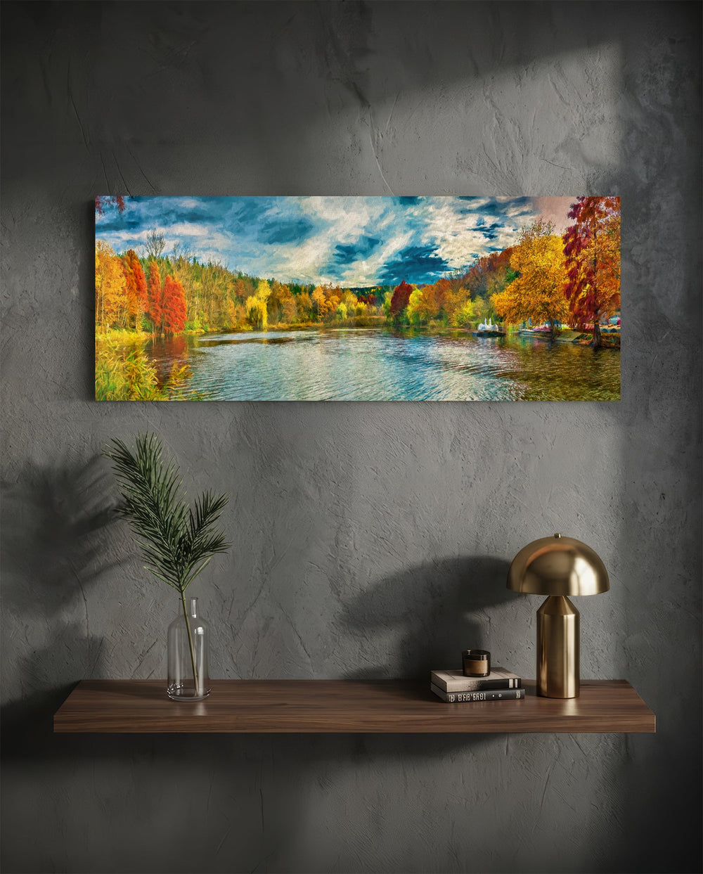 Goal Glass Wall Art (36"x14") lifestyle preview D