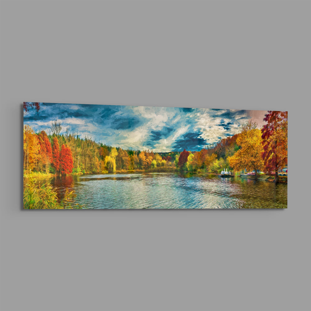 Goal Glass Wall Art (36"x14") lifestyle preview E