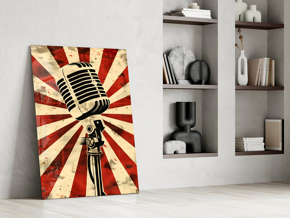 Vocal Icon artwork in a contemporary music studio with warm light