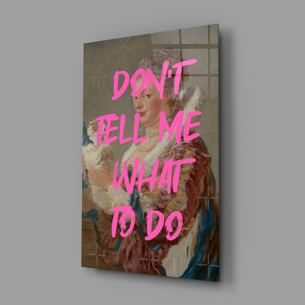 Rococo portrait panel anchoring a creative studio wall
