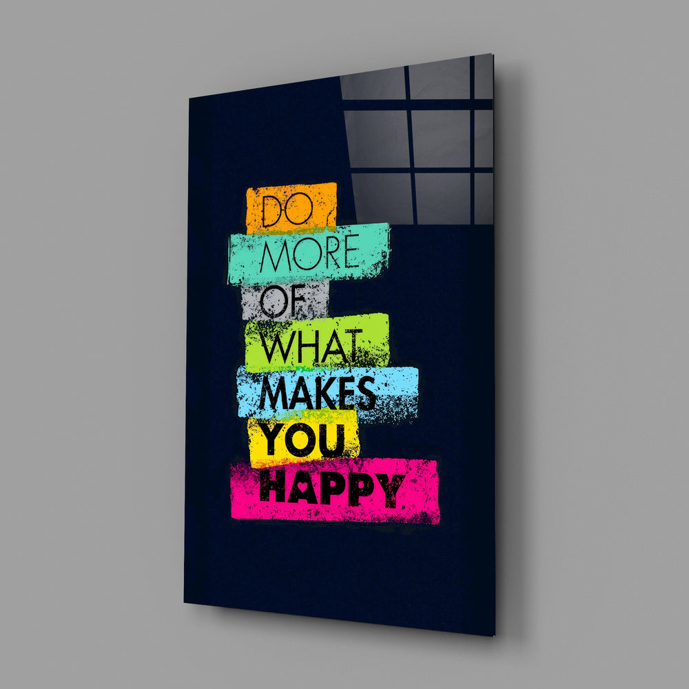 Manifesto typography panel anchoring a creative studio wall