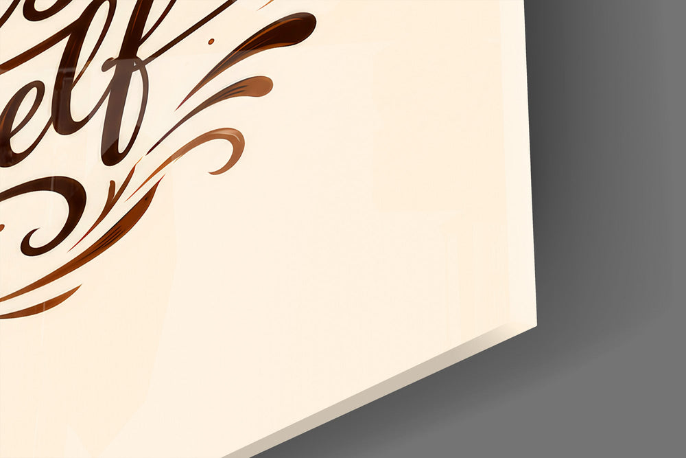 Close-up detail of the dynamic coffee splash and the beans caught in mid-air on the glass surface