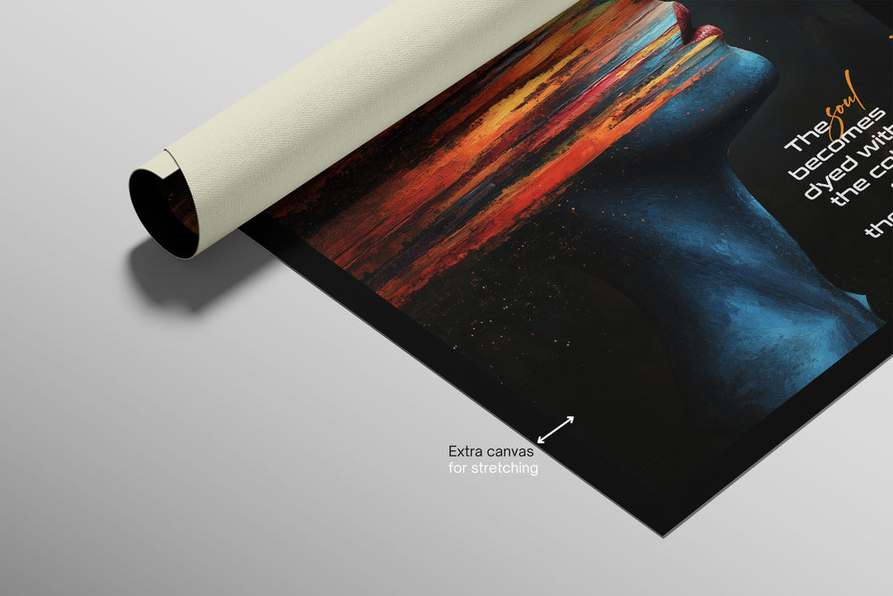 Dyed Thoughts — Parlak Lake Vurgu Baskı