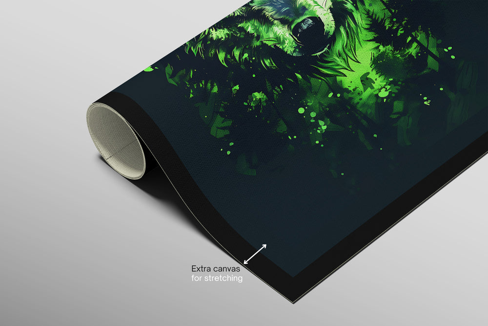 Forest Guardian — Haptic 3D Embossed + High-Gloss Lacquer Print