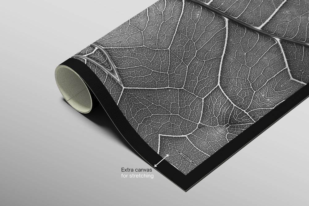 Silver Veins — Haptic 3D Embossed + Gloss Lacquer Print