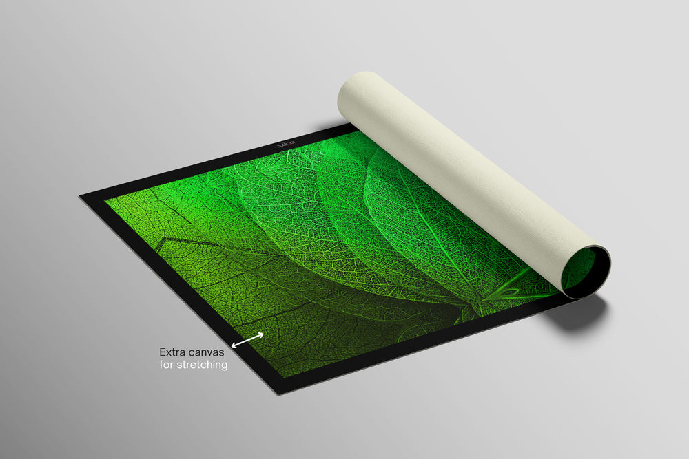 Verdant Lattice — Haptic 3D Embossed + High-Gloss Lacquer Print