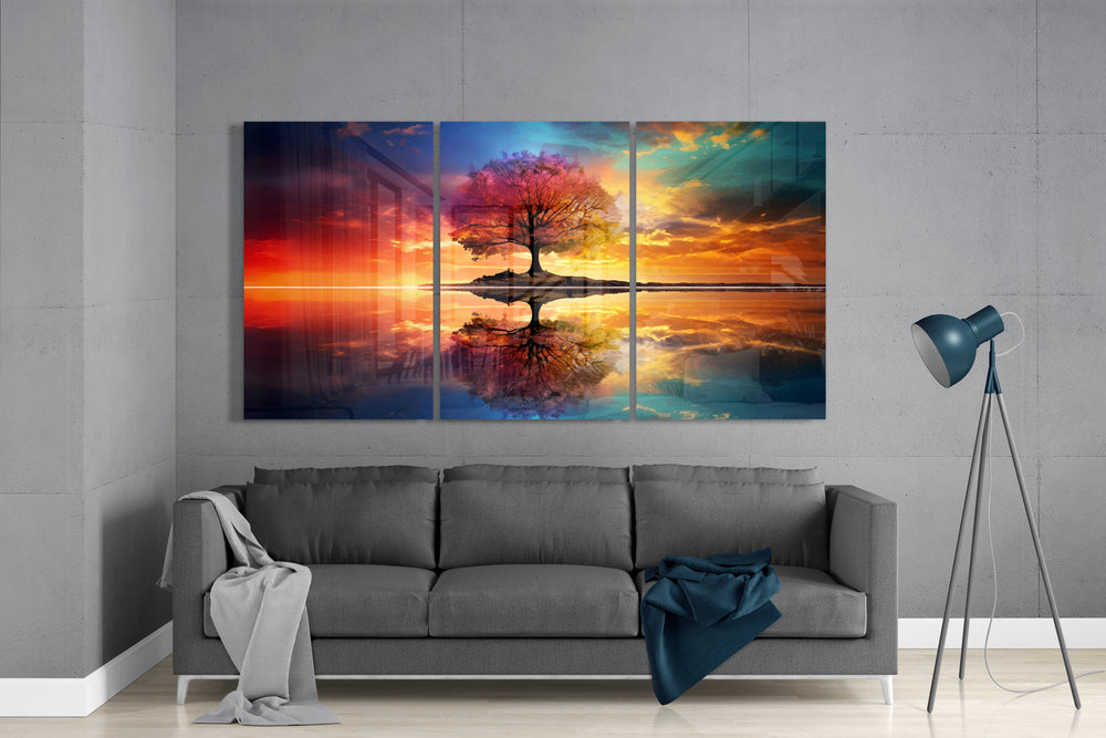 Tree of Life Mega Glass Wall Art