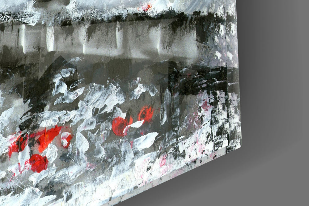 London panel catching ambient light to reveal its impasto texture