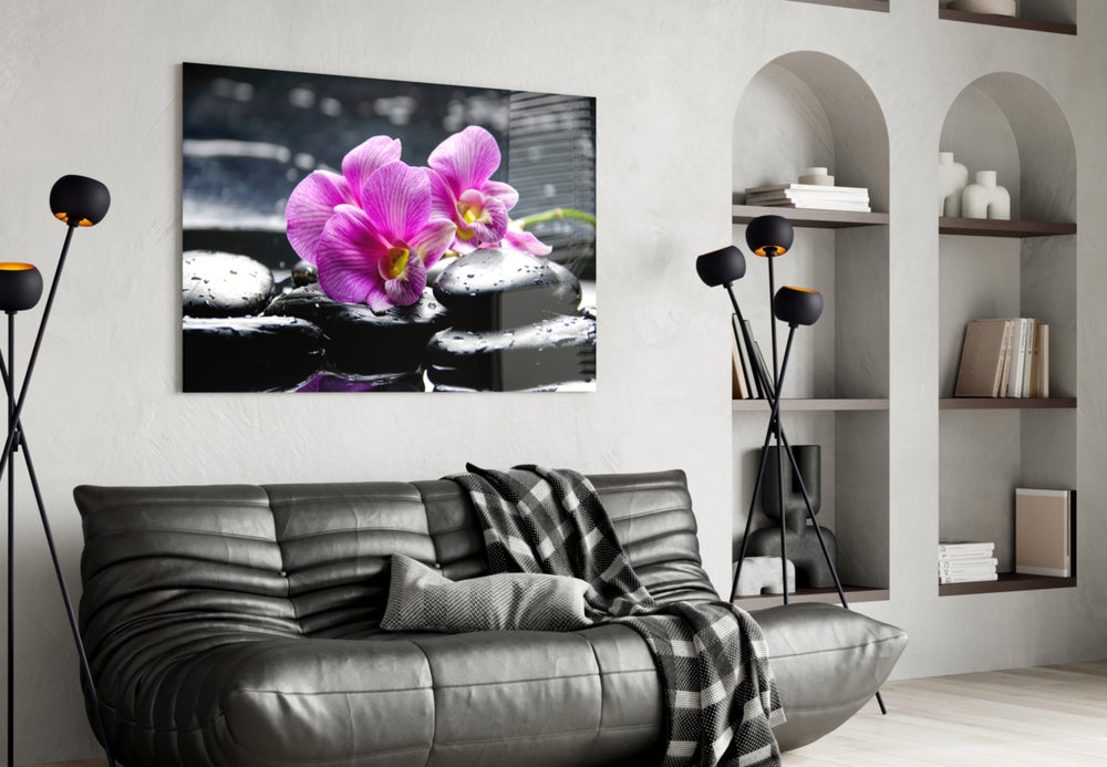 Spa panel enhancing a wellness or meditation corner
