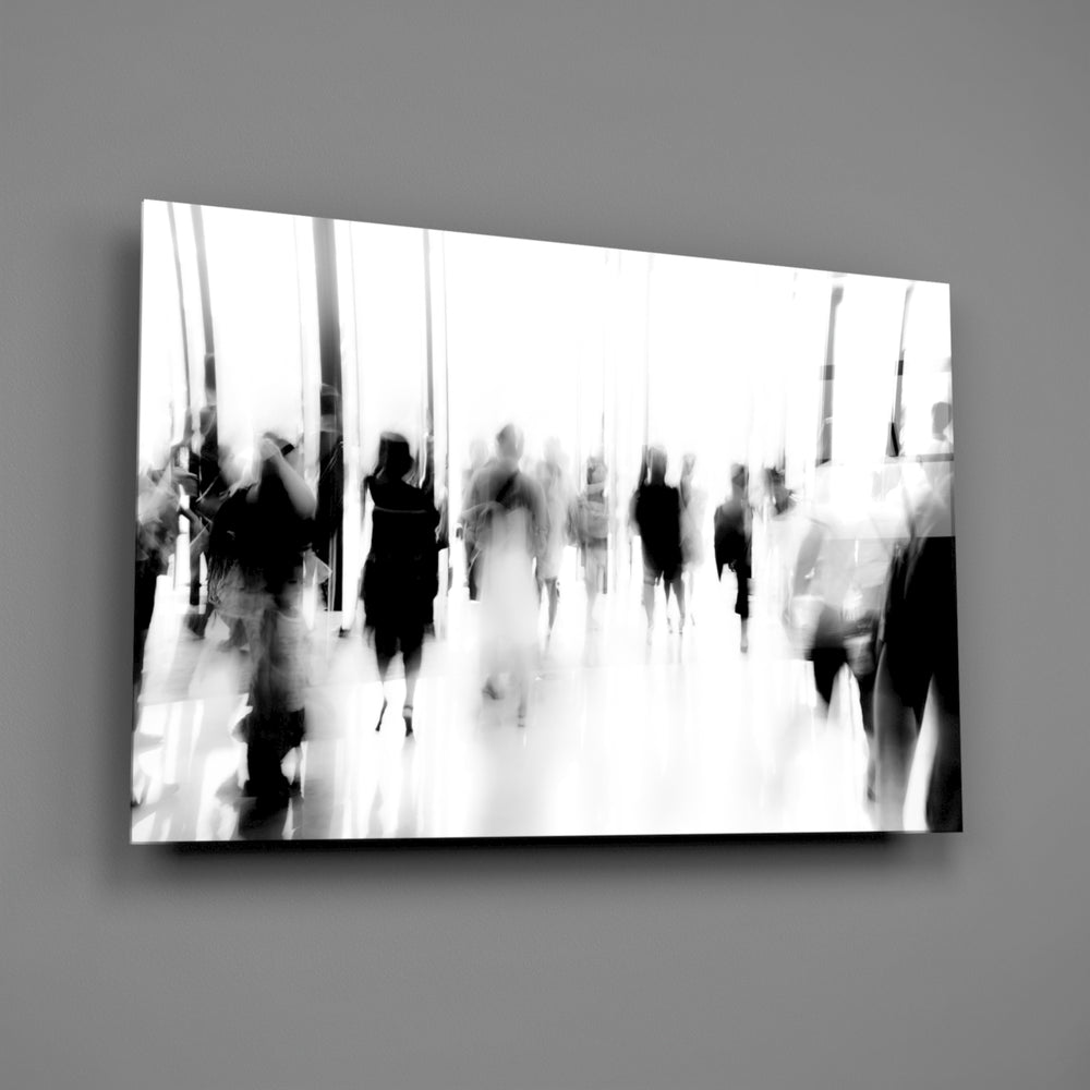 Urban motion panel bringing contemporary pulse to a contemporary living space
