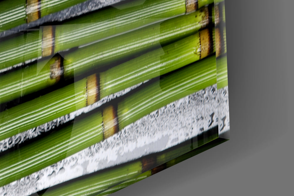 Spa artwork anchoring a hallway with zen palette