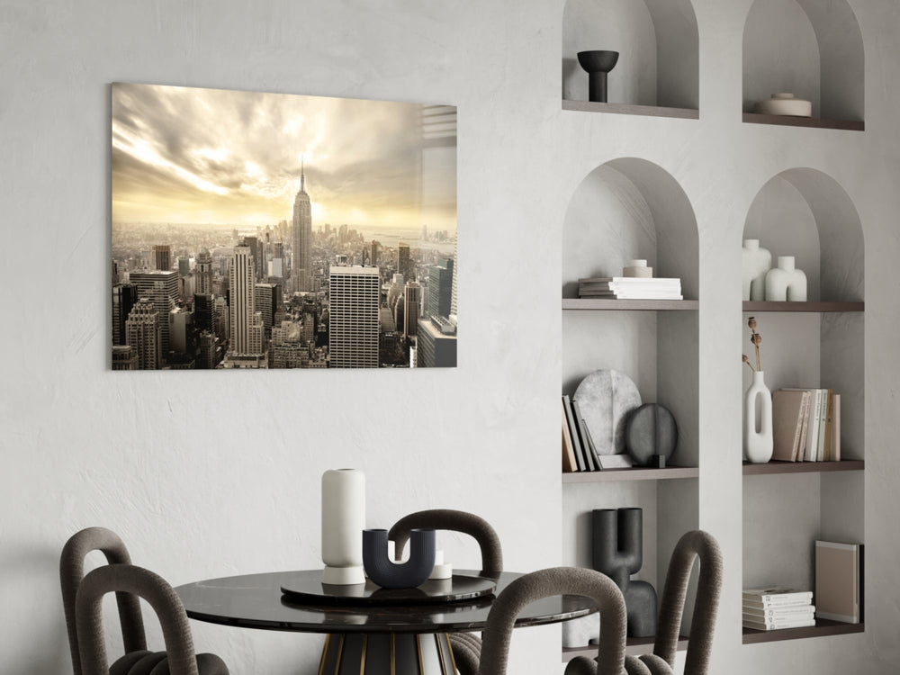 New York panel adding skyline ambition to a study