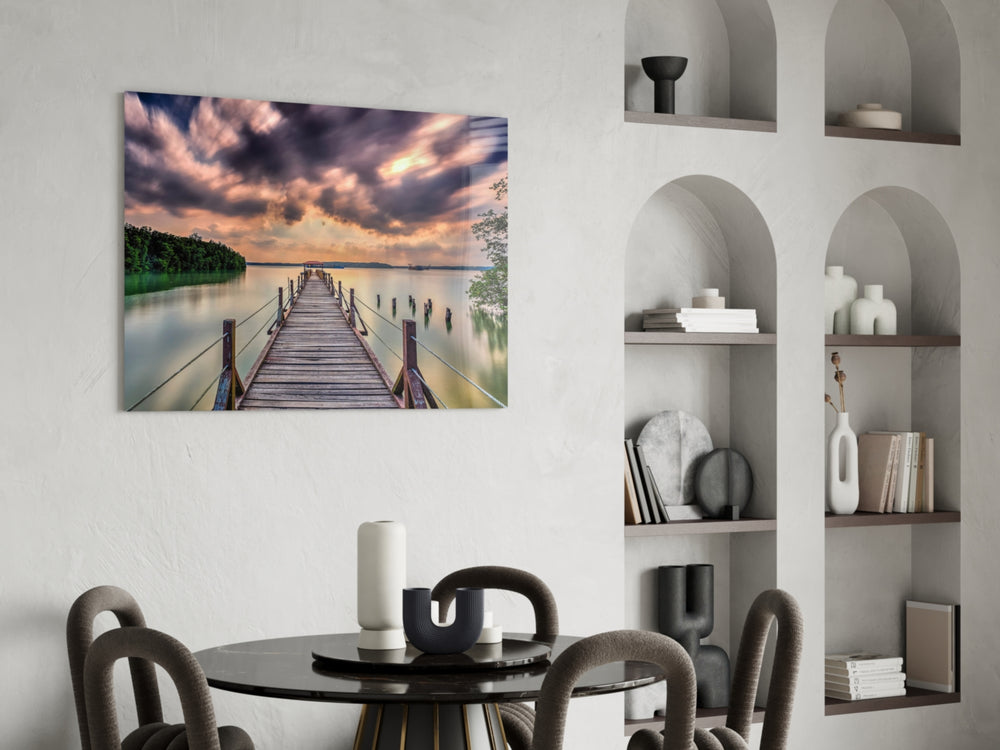 Dock panel adding photography taste to a study