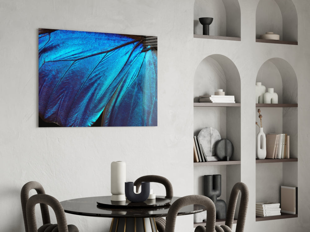 Butterfly Wing panel adding couture energy to a dressing area