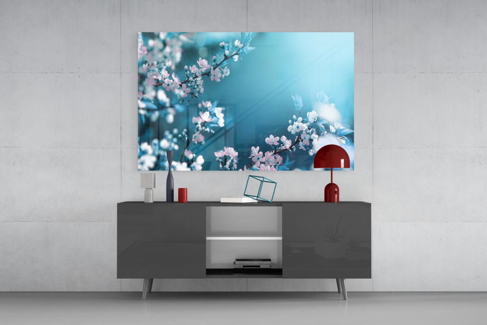 Spring Flowers panel catching soft light to reveal its bokeh dream