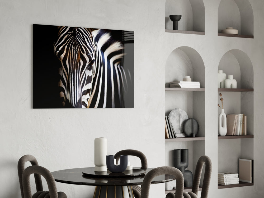 Zebra panel adding naturalist taste to a study