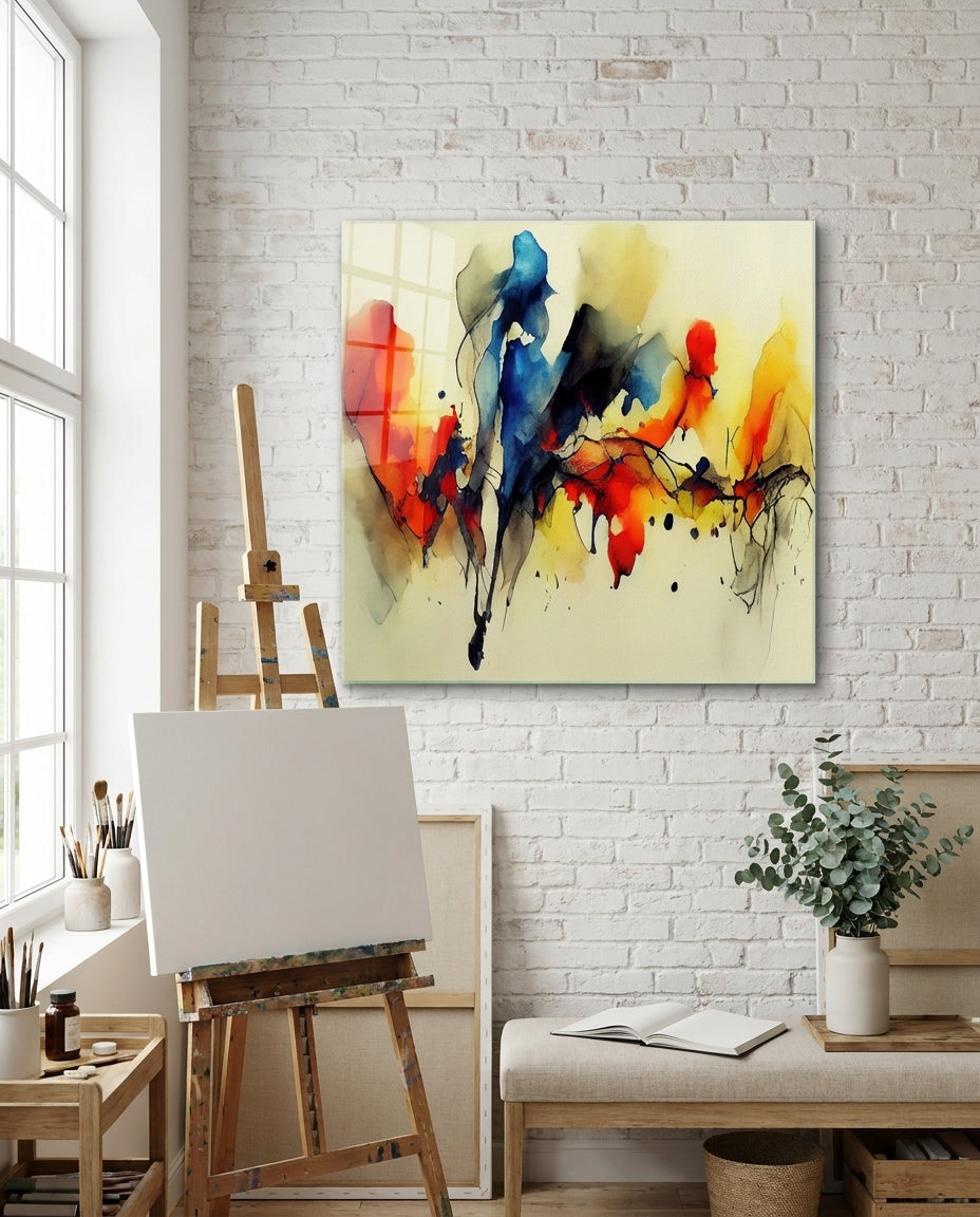 Frequency Glass Wall Art || Designers Collection