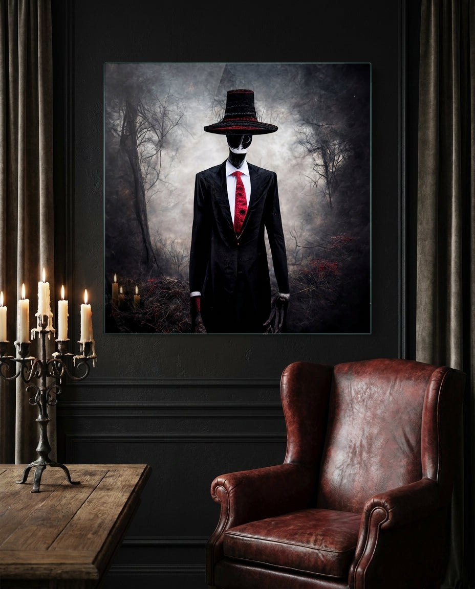 Negotiator Glass Wall Art || Designer Collection