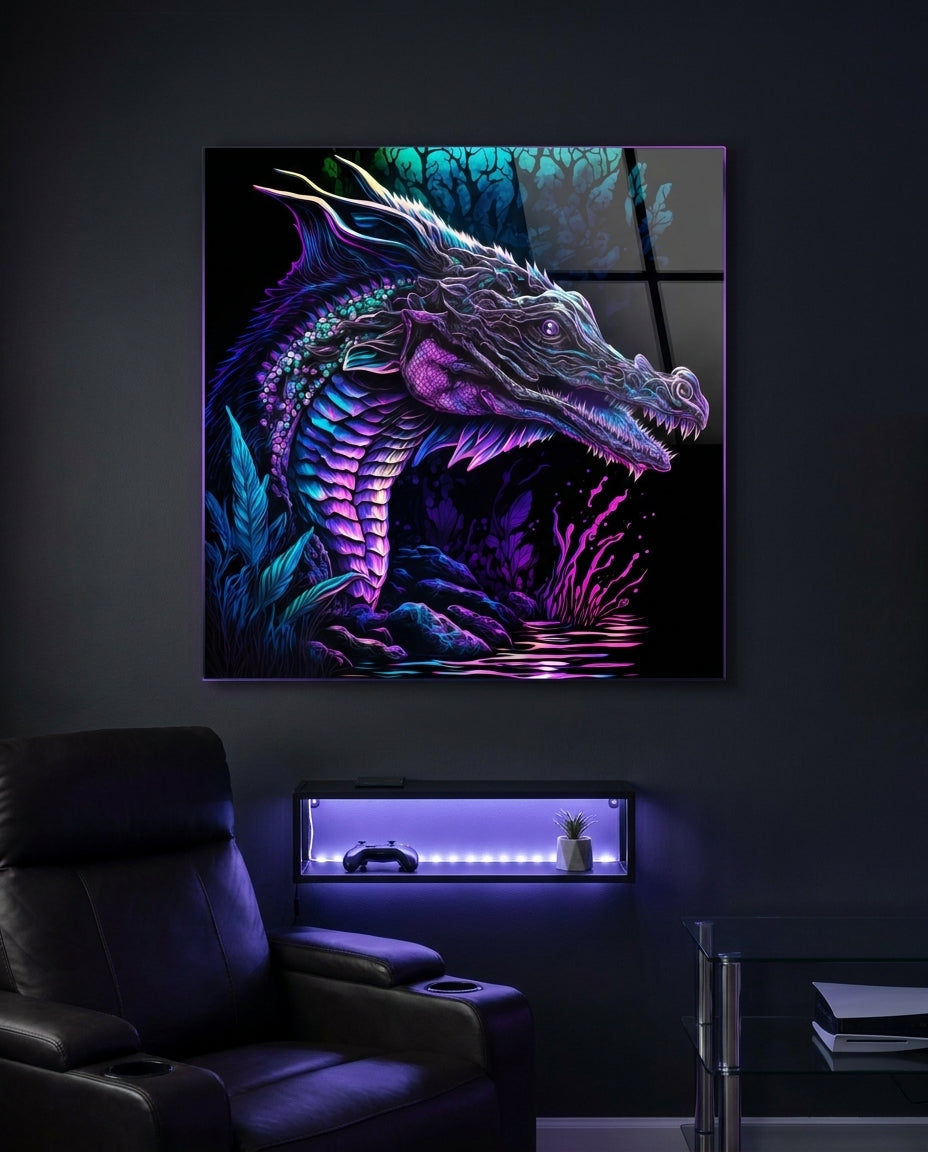 Dragon Glass Wall Art || Designers Collection