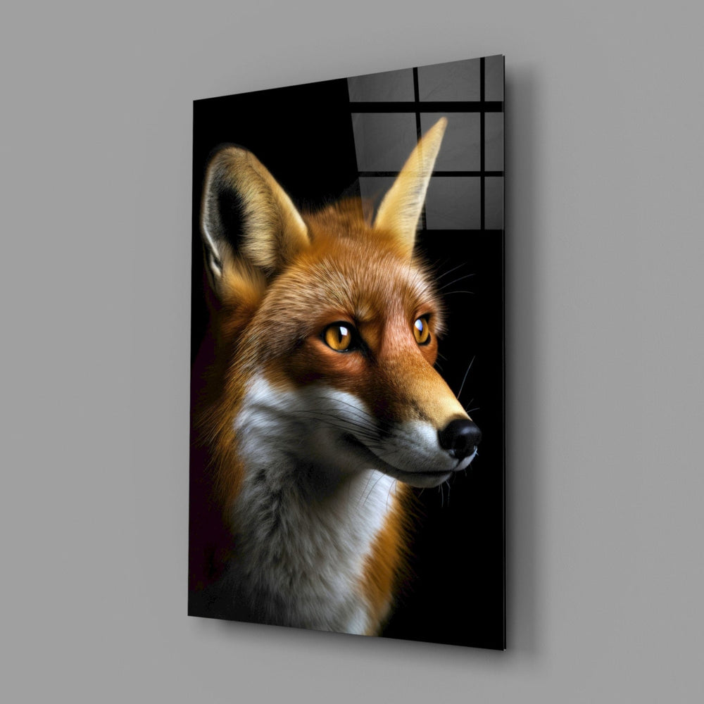Designer-collection wildlife panel anchoring a creative office wall