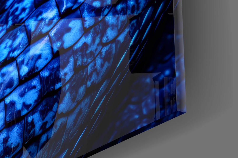 Designer-collection artwork in a luxe lounge with leather seating