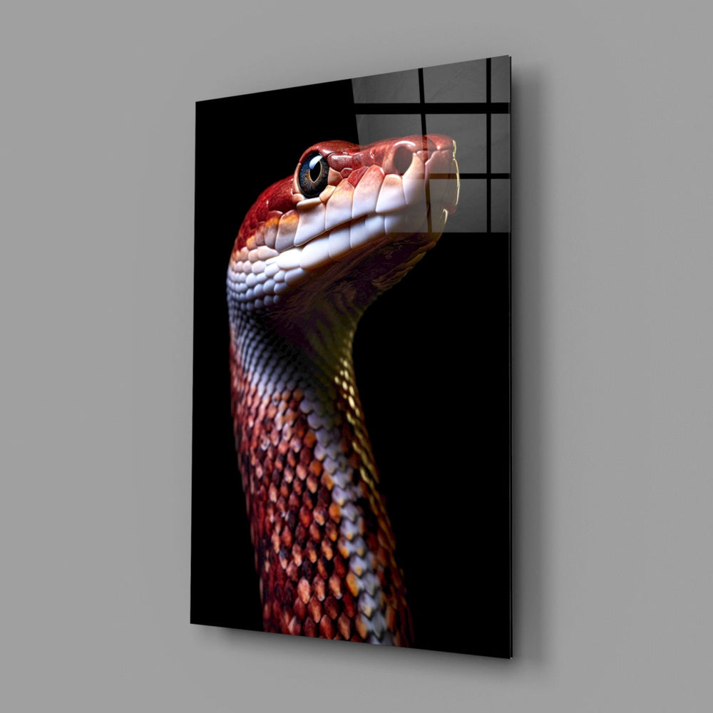 Designer-collection wildlife panel anchoring a man-cave wall