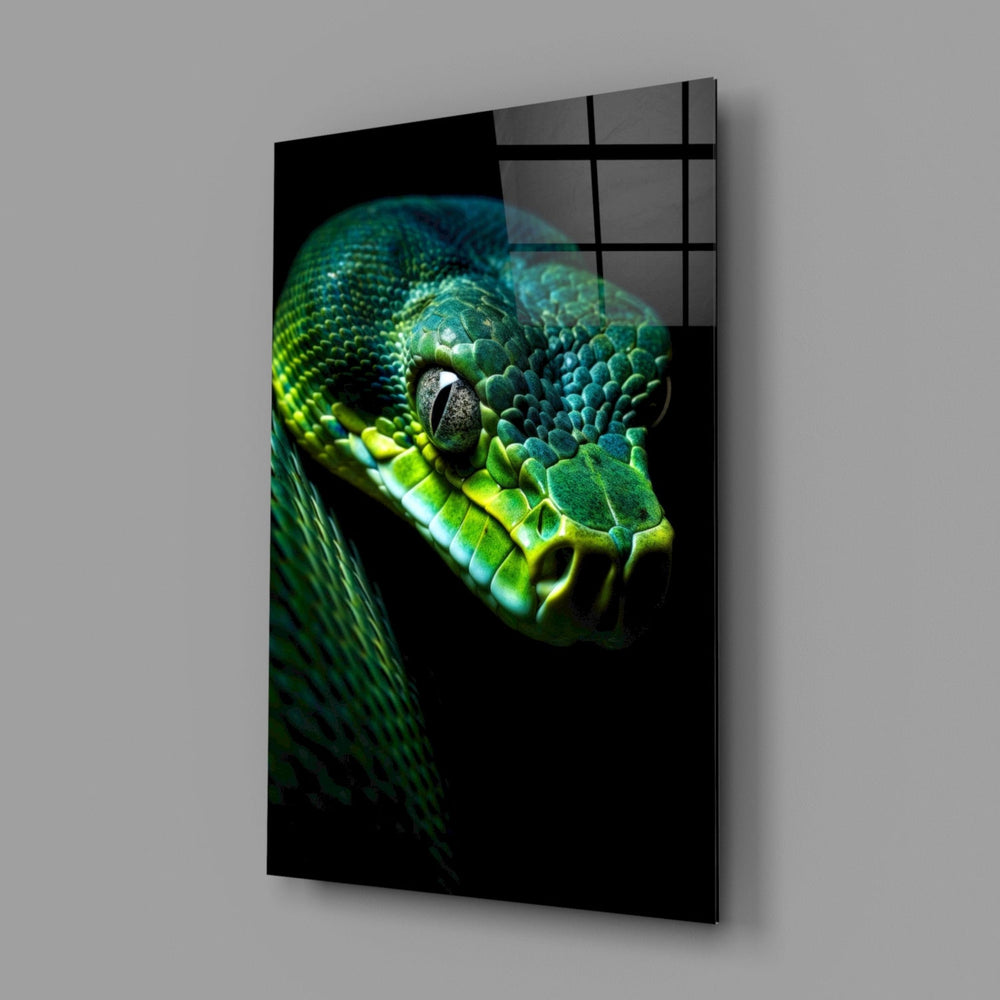 Designer-collection wildlife panel anchoring a man-cave wall