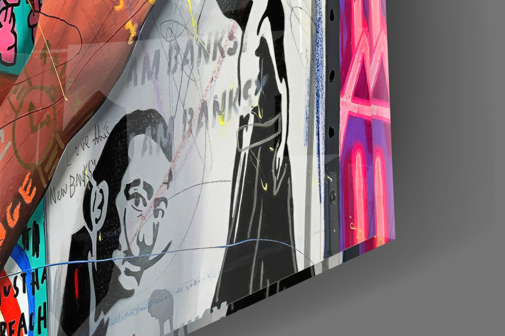 Designer-collection artwork in a modern home interior