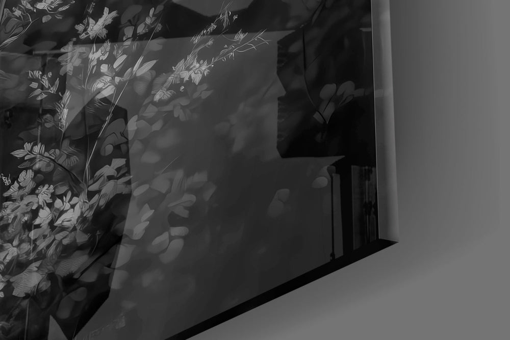 Designer-collection artwork in a minimalist home interior