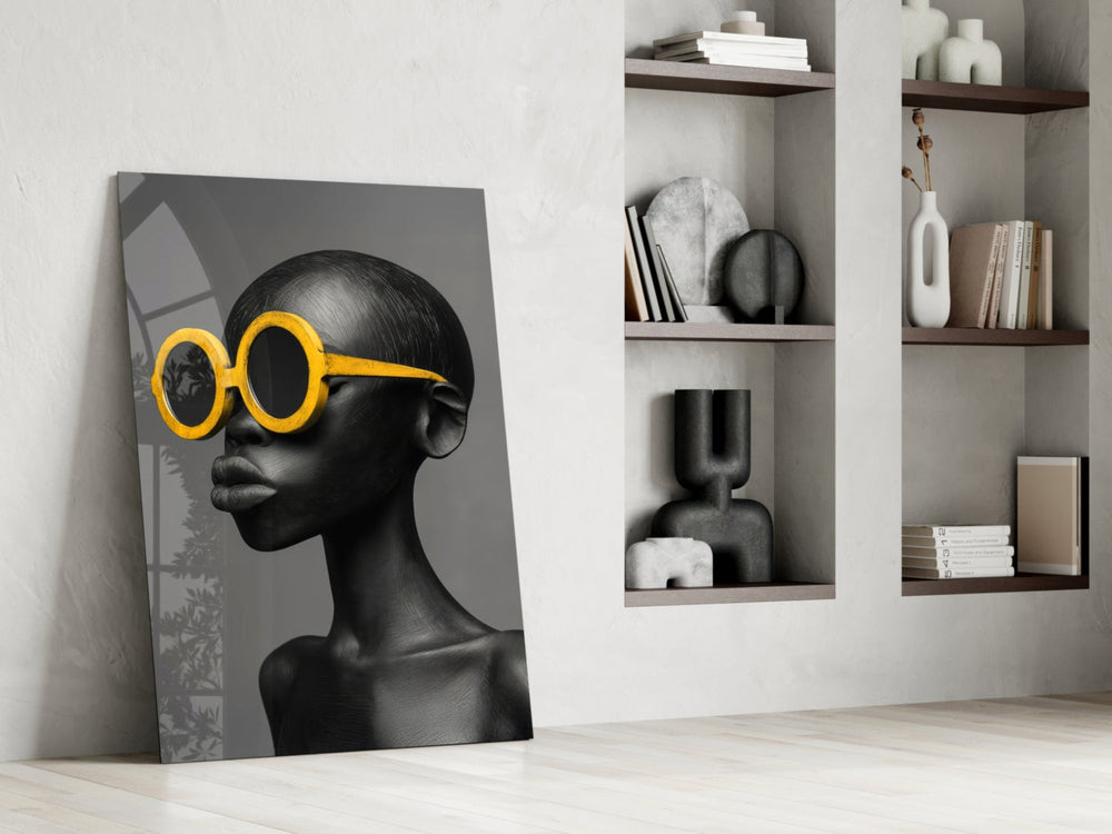 Fashion panel against a moody dark-painted accent wall