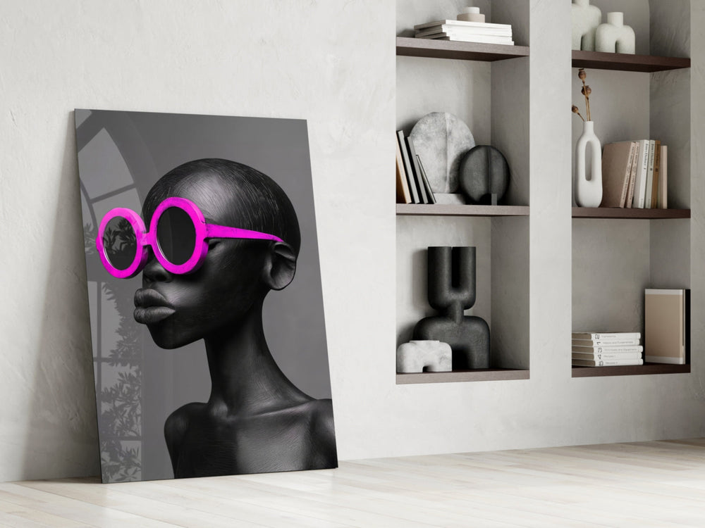 Fashion panel against a moody dark-painted accent wall