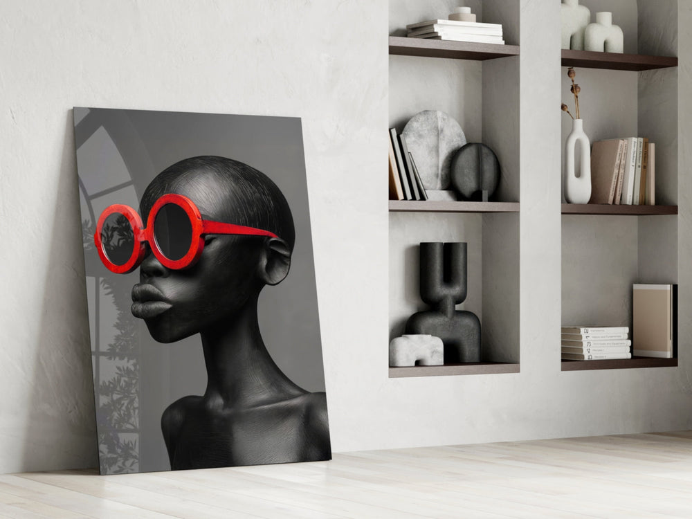 Fashion panel against a moody dark-painted accent wall