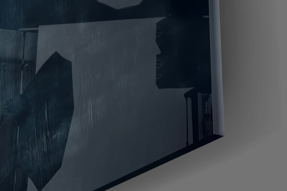 Designer-collection artwork in a hospitality interior