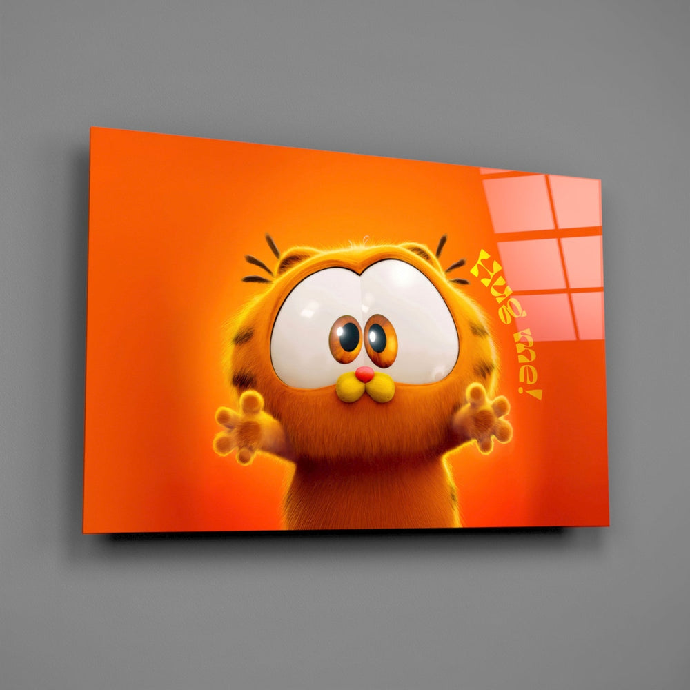 Designer-collection cartoon panel anchoring a playroom wall