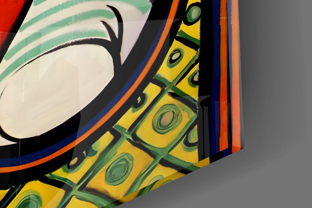 Vivid Artwork Glass Wall Art
