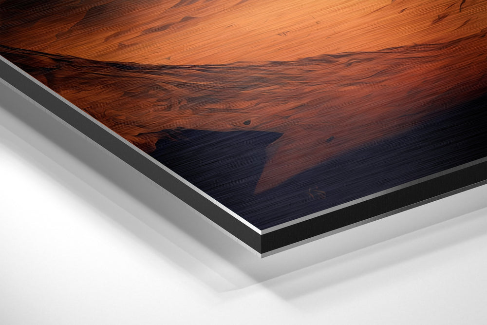 Another Planet Brushed Aluminum Dibond Wall Art.