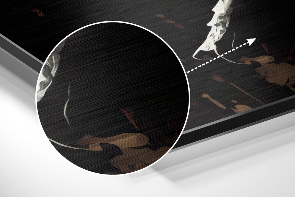 Hollywood Screen Legend Brushed Aluminum Dibond Wall Art