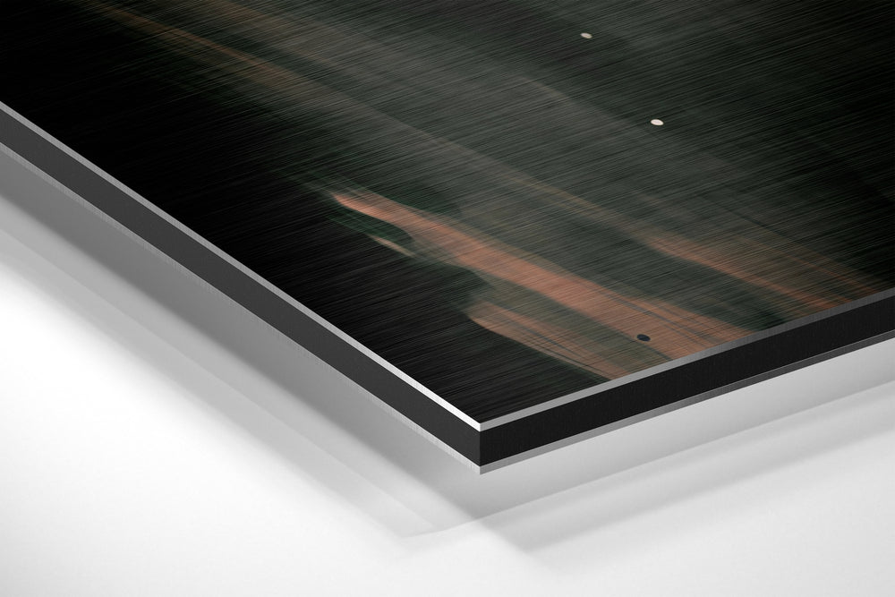 Underground Boxing Brushed Aluminum Dibond Wall Art