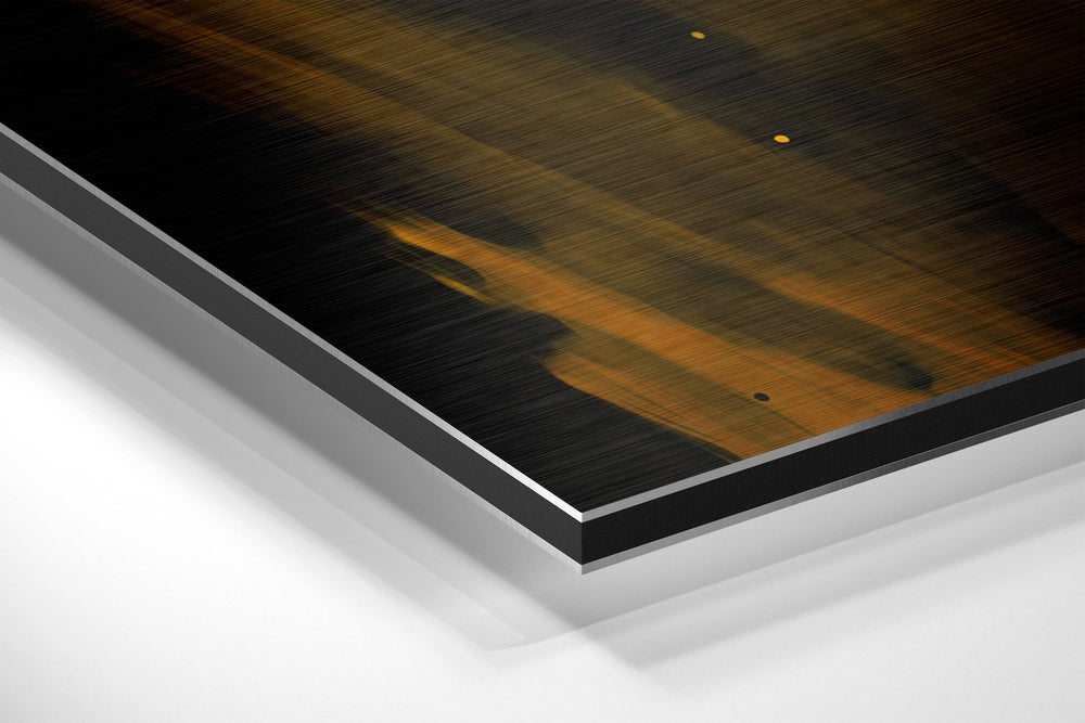 Underground Boxing Brushed Aluminum Dibond Wall Art