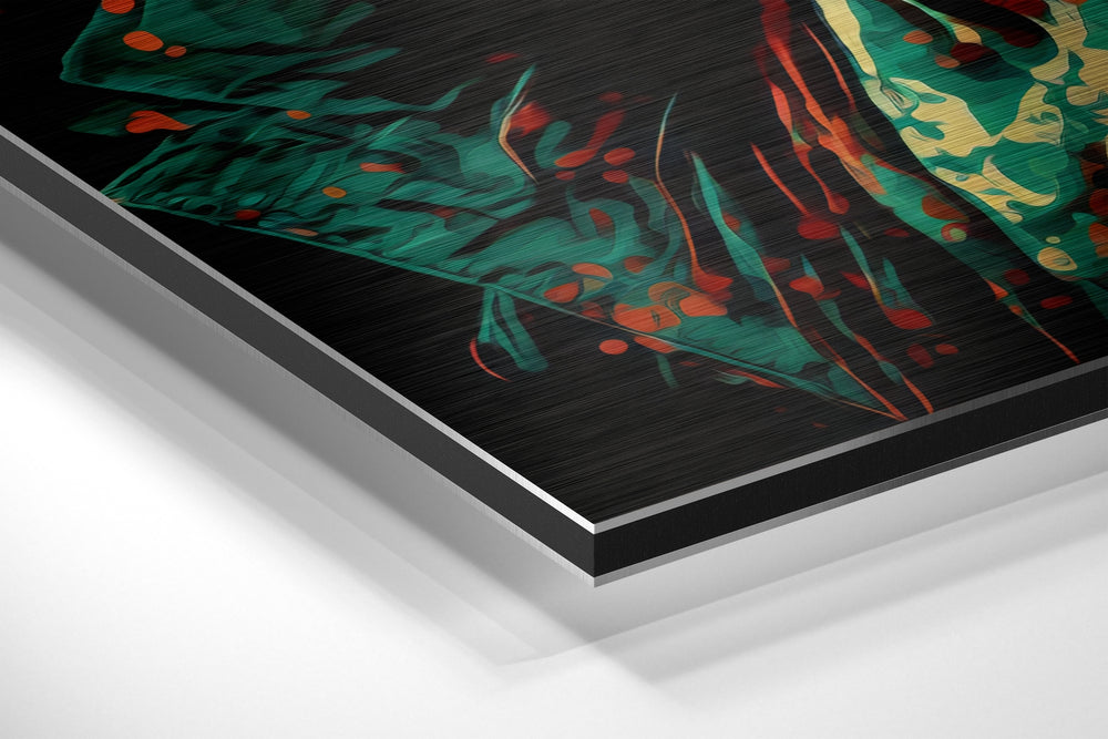 Underground Boxing Brushed Aluminum Dibond Wall Art