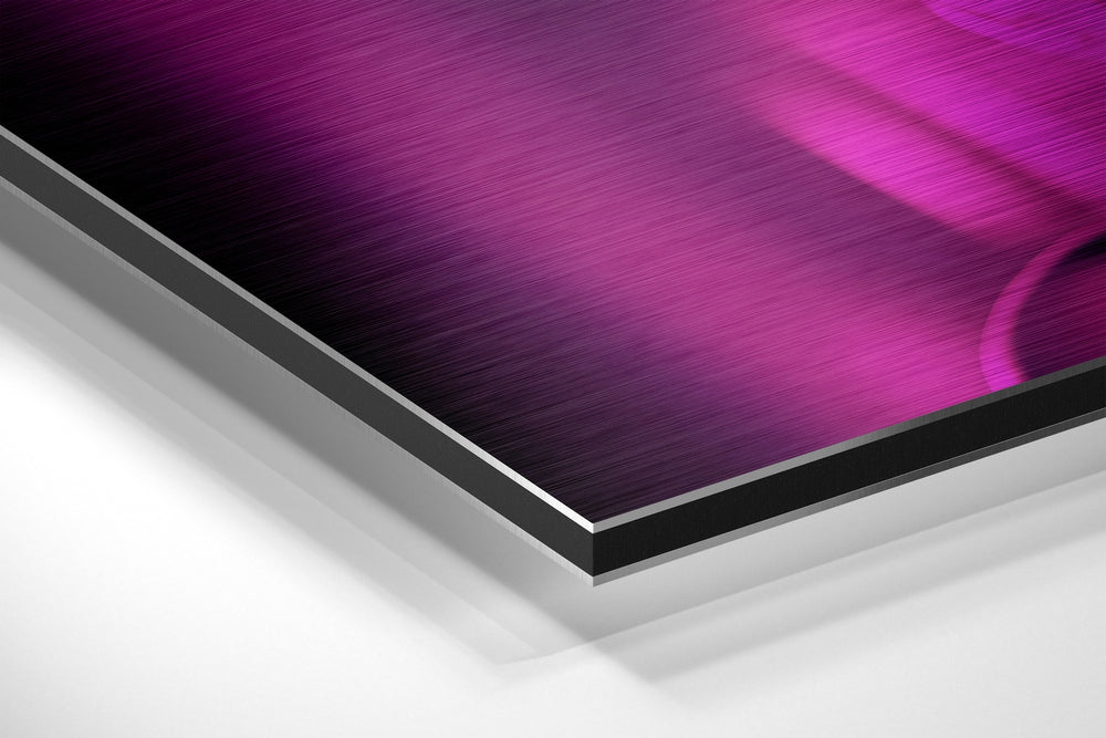 Silver Screen Blonde Brushed Aluminum Dibond Wall Art