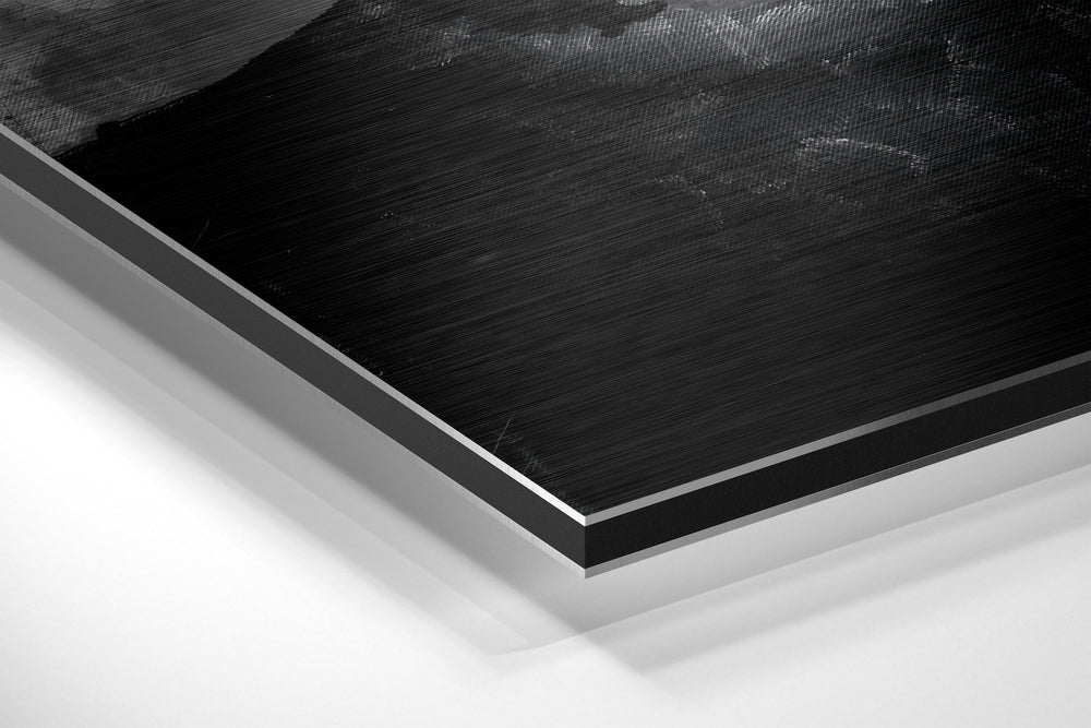 Women Brushed Aluminum Dibond Wall Art.