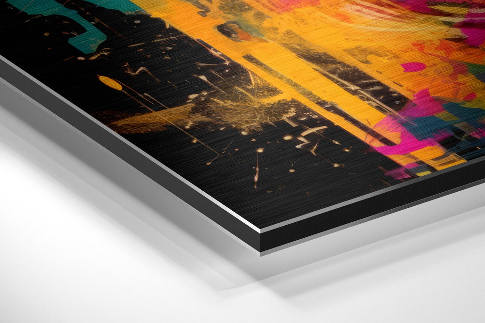 Face of Her Brushed Aluminum Dibond Wall Art.