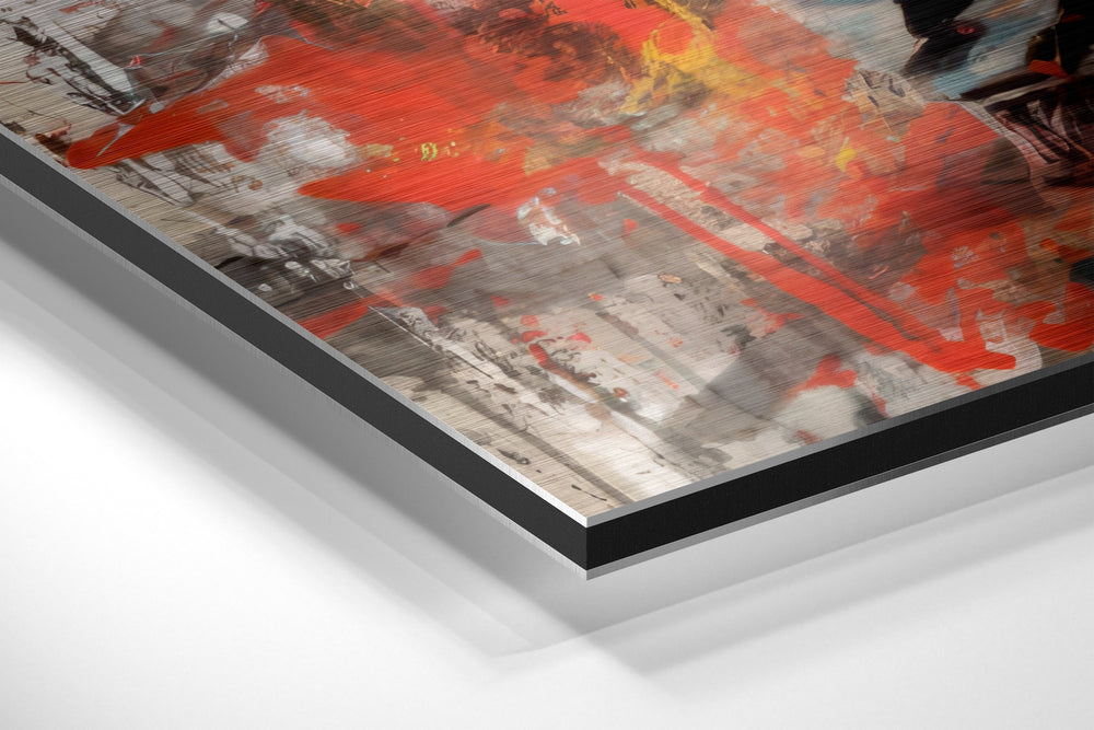 Boxer Brushed Aluminum Dibond Wall Art.