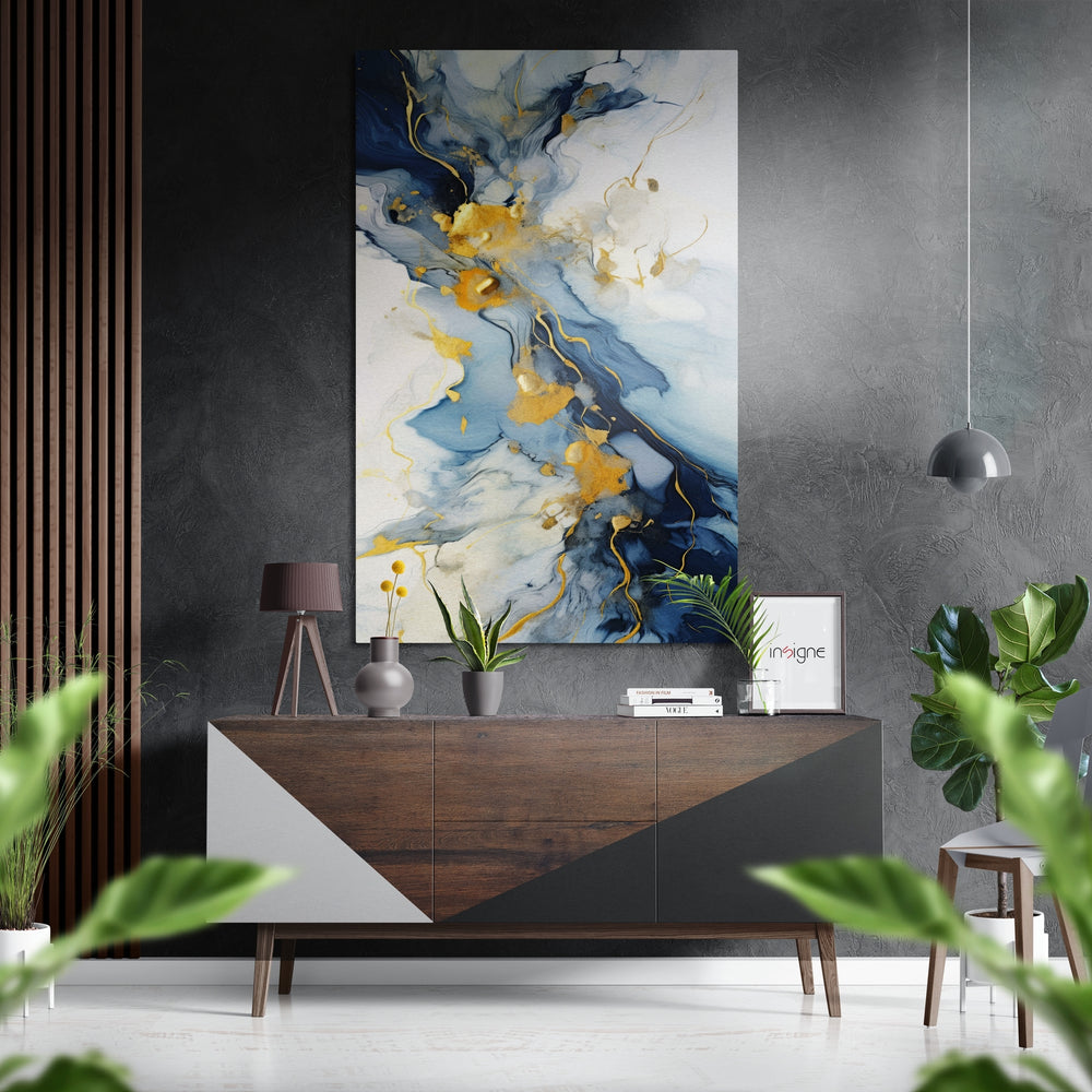 Marbleous Brushed Aluminum Dibond Wall Art.
